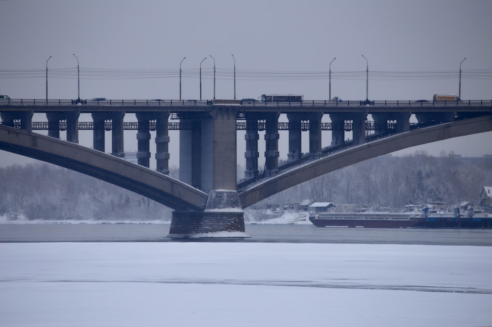 a large bridge over a body of water