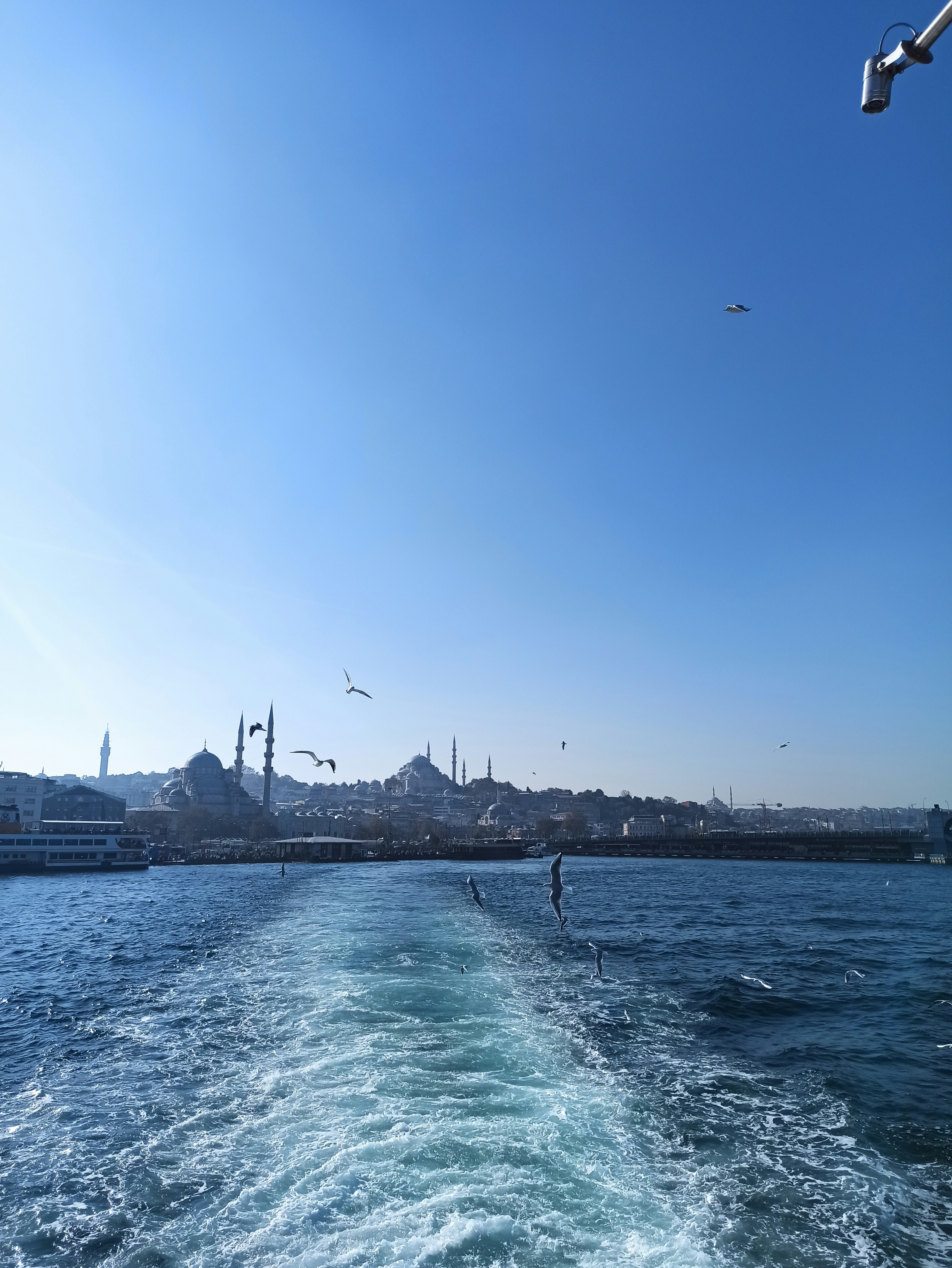 una persona che cavalca una tavola da surf su uno specchio d'acqua