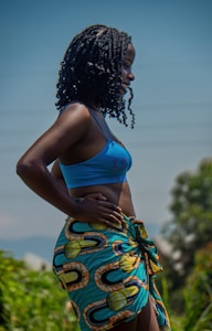 Floral Pleated Skirt