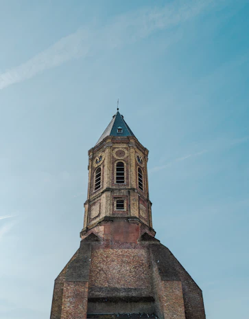 The historic Zytturm clock tower standing tall against a clear blue sky