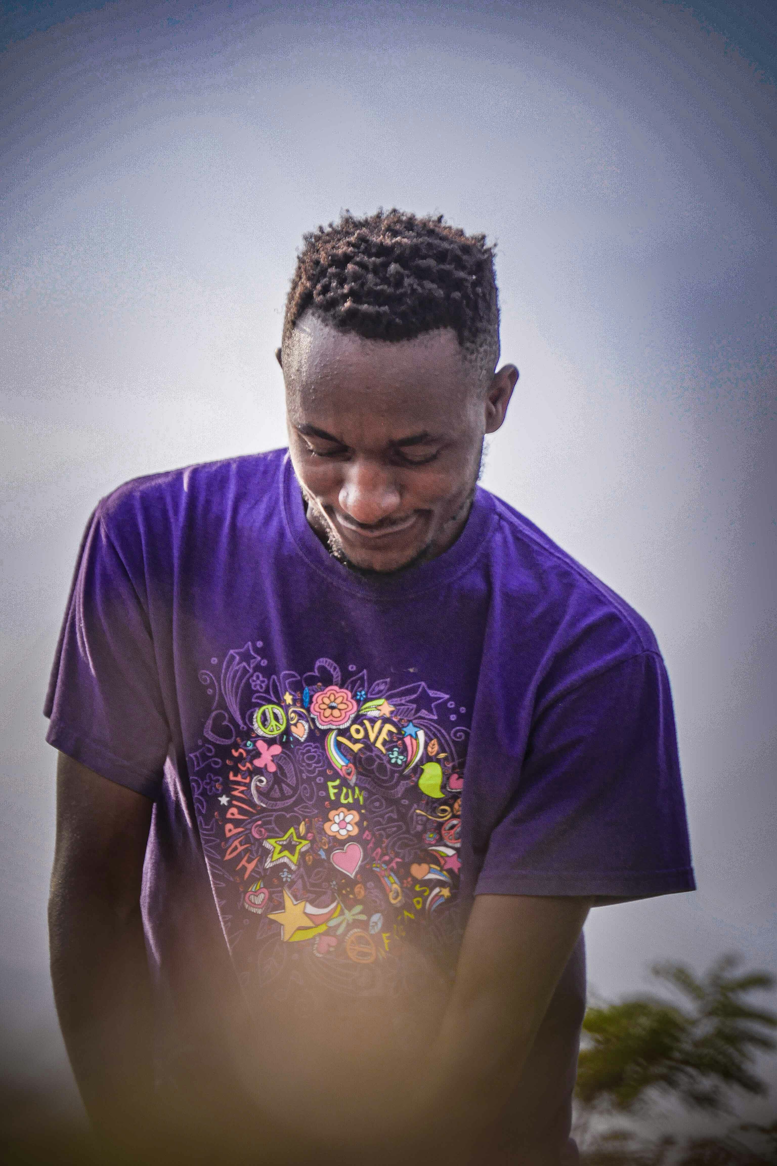 T-shirt Éclat Violet