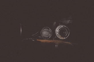 A cinematic shot of a product being highlighted with dramatic lighting.