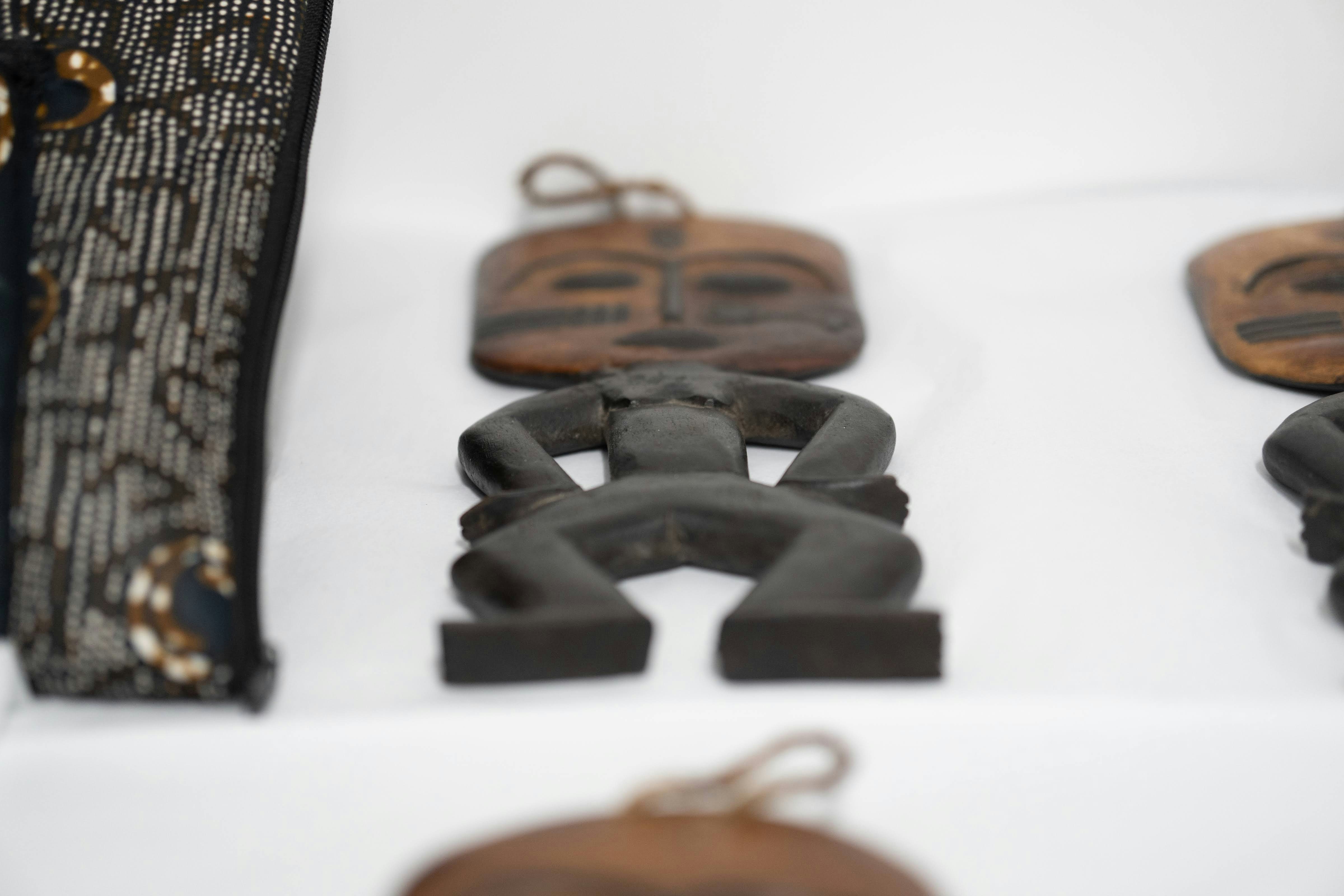 Handgeschnitzte Holzfigur