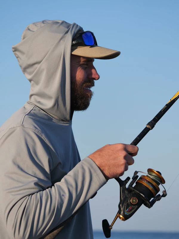 Vented performance fishing shirt