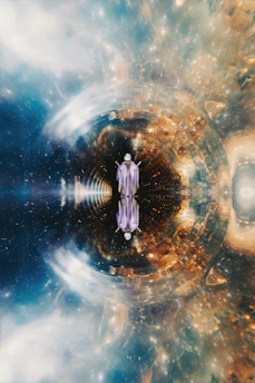 a computer generated image of a space station