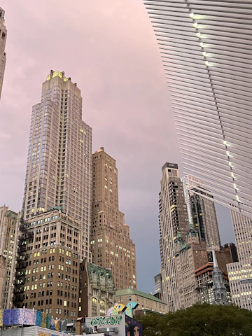 A vibrant Mumbai cityscape with architects and engineers collaborating over blueprints on site.