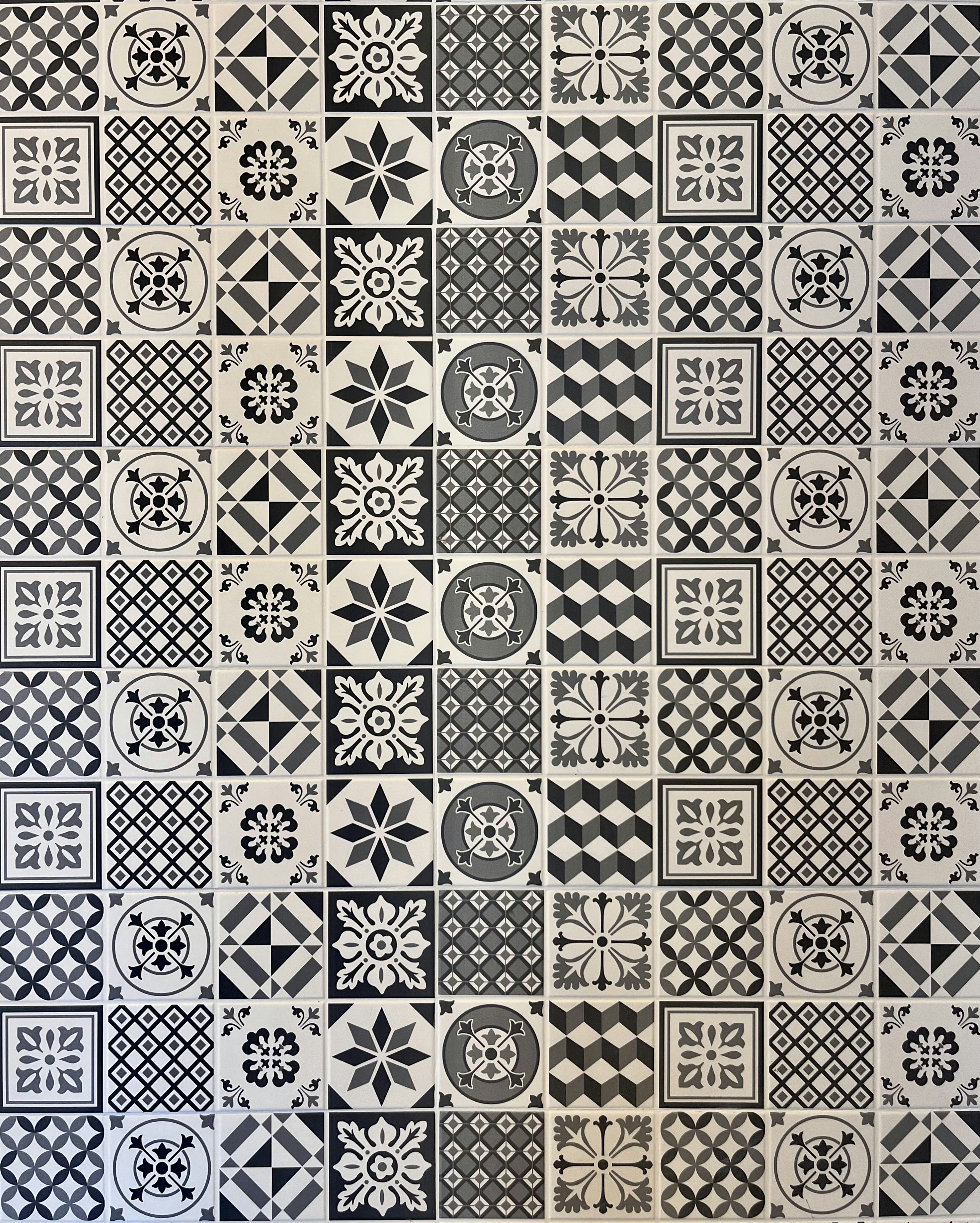 Carreaux de Ciment Élégants