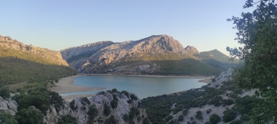 A serene landscape photo with soft natural light and Korback watermark.