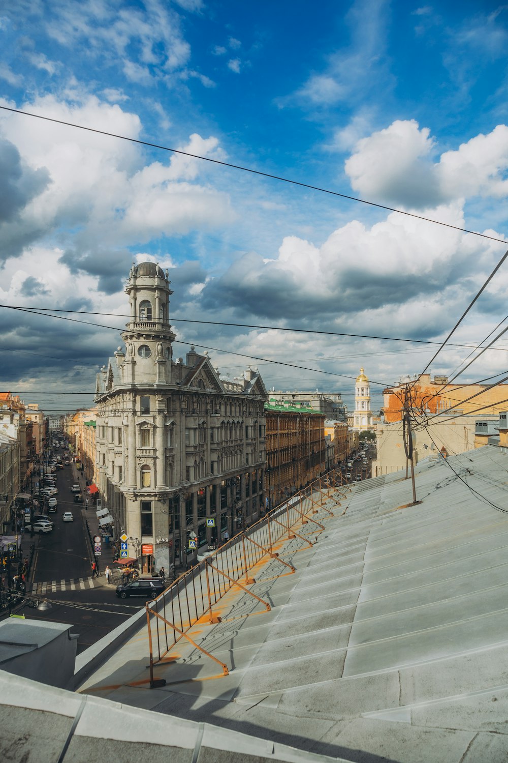 a view of a city from a high viewpoint