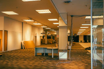 Image showing a team carefully performing strip-out work in a retail unit