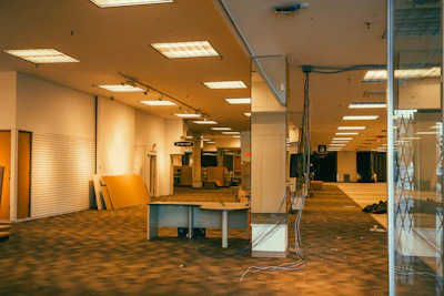 Image showing a team carefully performing strip-out work in a retail unit
