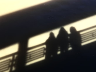 a group of birds sitting on top of a metal railing