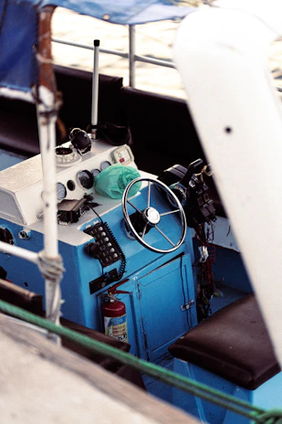 Marine electronics dashboard featuring Furuno and Simrad equipment on a fishing vessel.