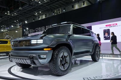 A modern SUV showcasing its spacious interior.