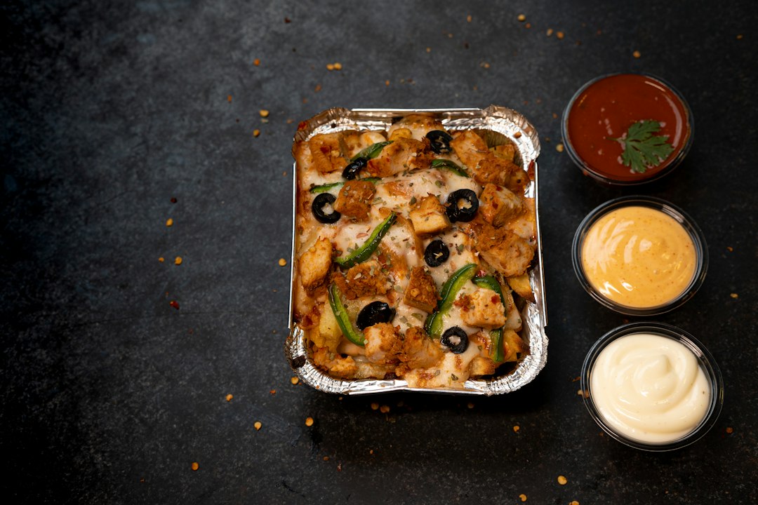 air france meal tray