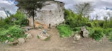A scenic view of a climbing area surrounded by nature.