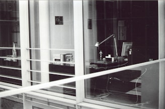 A serene office space with legal books and documents on a desk.