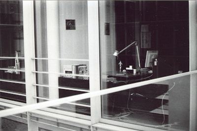 A serene office space with legal books and documents on a desk.