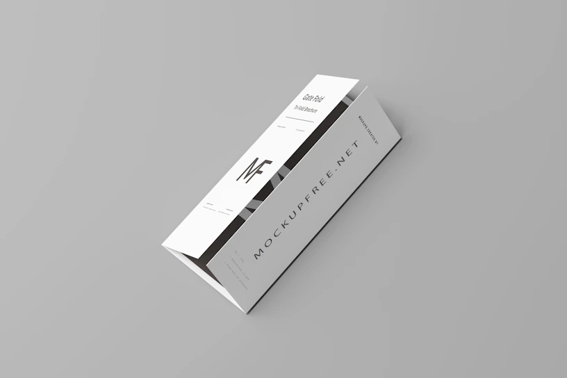 Mockup of a sleek digital guide cover titled 'Guía de ferramentas' with a minimalist blue and white design.