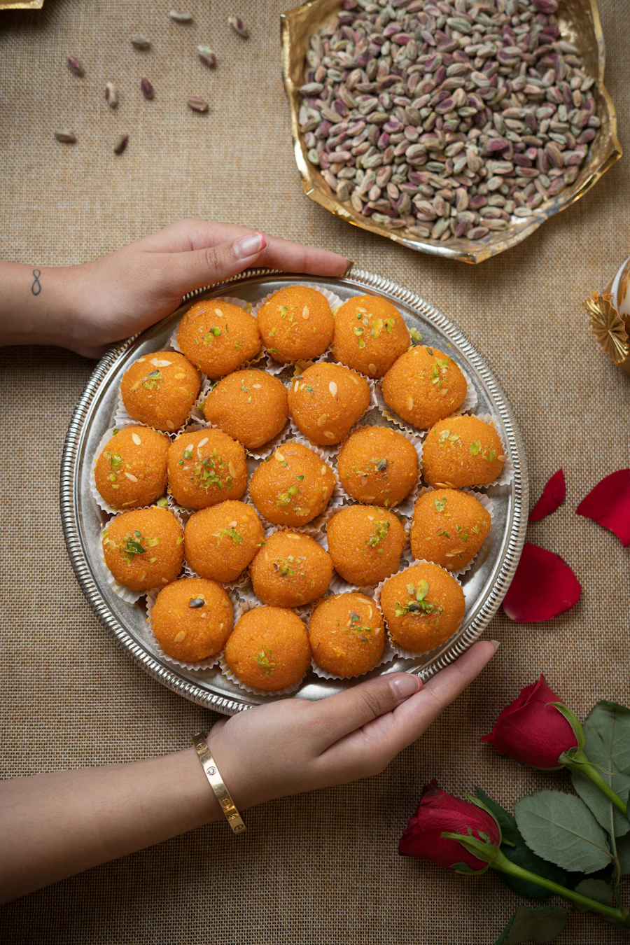 Saffron & Silver