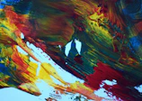 A vibrant piece illustrating the urgency and energy of change.