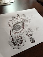 Detailed vector artwork created in Illustrator, highlighting precise design work.