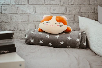 El peluche que uso la estudiante para cubrir el cuerpo de la joven y que evito hostigamiento sexual