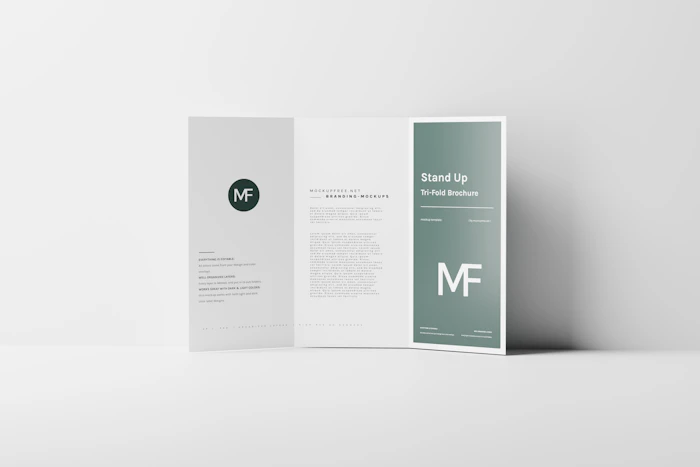 Product catalog mockup