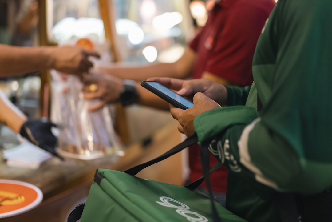 Smartphone displaying QR code payment screen