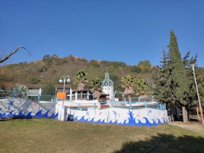 a building with a mural on the side of it