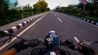 A confident driver behind the wheel with a clear road ahead symbolizing protection.