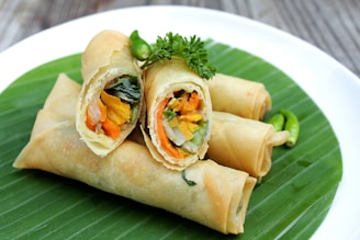 Rollitos de Primavera en freidora de aire 