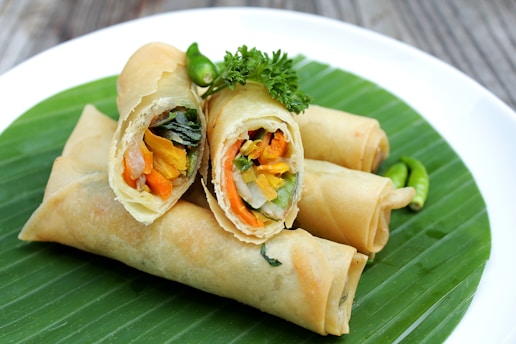 Rollitos de Primavera en freidora de aire 
