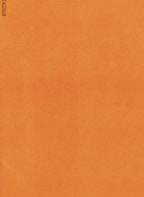 an orange piece of paper with a black border