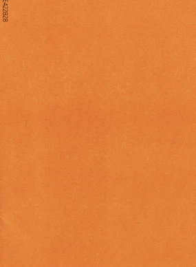 A solid orange paper texture with a subtle grain