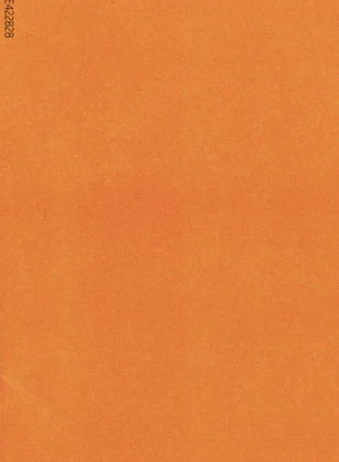 A solid orange paper texture with a subtle grain