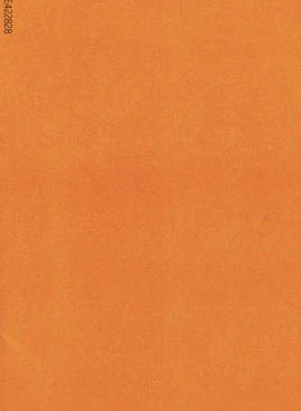A solid orange paper texture with a subtle grain