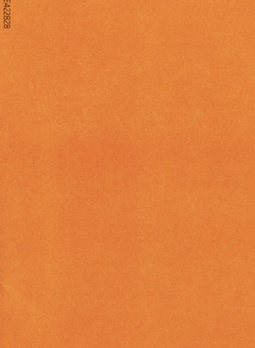 A solid orange paper texture with a subtle grain