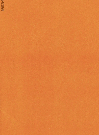 A solid orange paper texture with a subtle grain