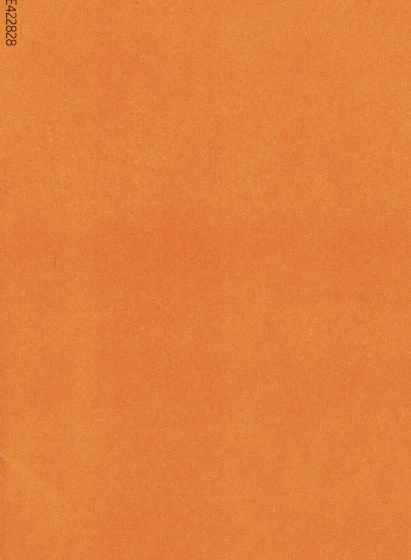 A solid orange paper texture with a subtle grain