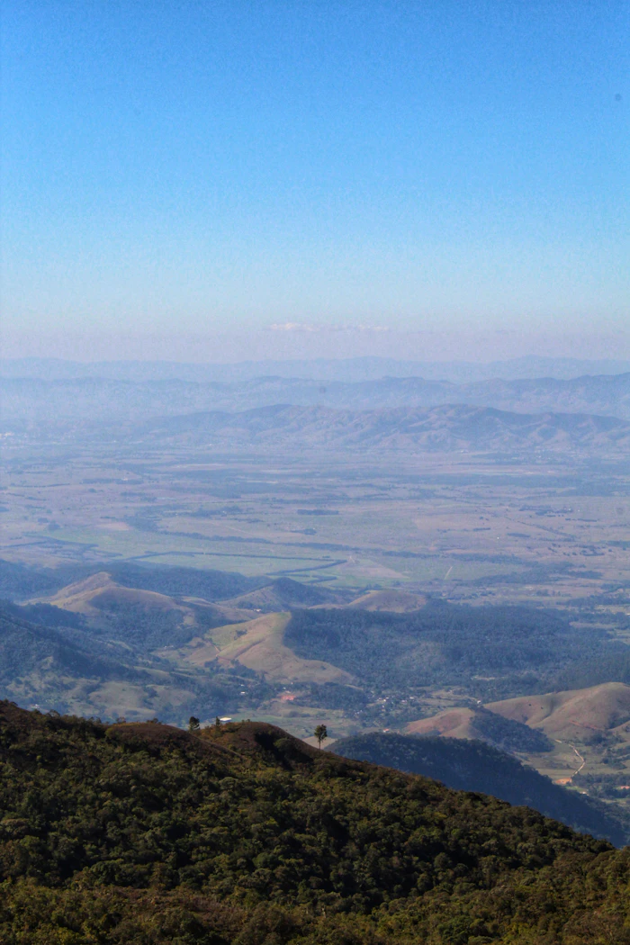 Vista da serra em Campos do Jordão