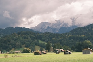 A serene landscape showcasing the beauty of rural India.
