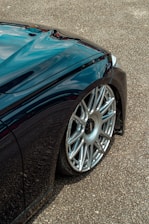 Close-up of shiny car parts ready for shipment from the USA.