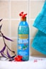 A happy customer enjoying rakshini's natural shampoo.