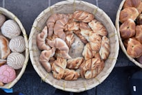 Artisan bakers at work creating sweet bread.