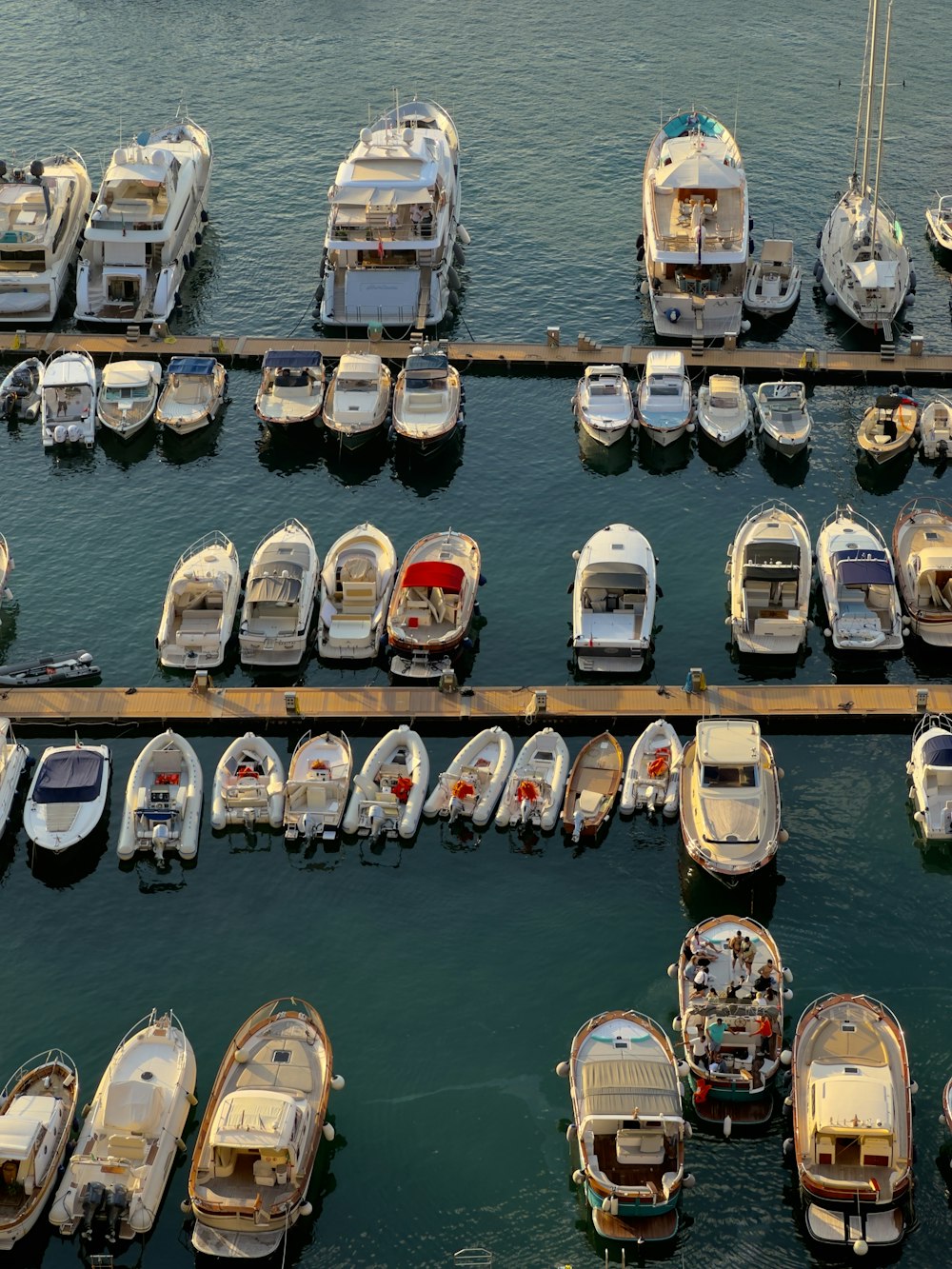 a bunch of boats that are in the water
