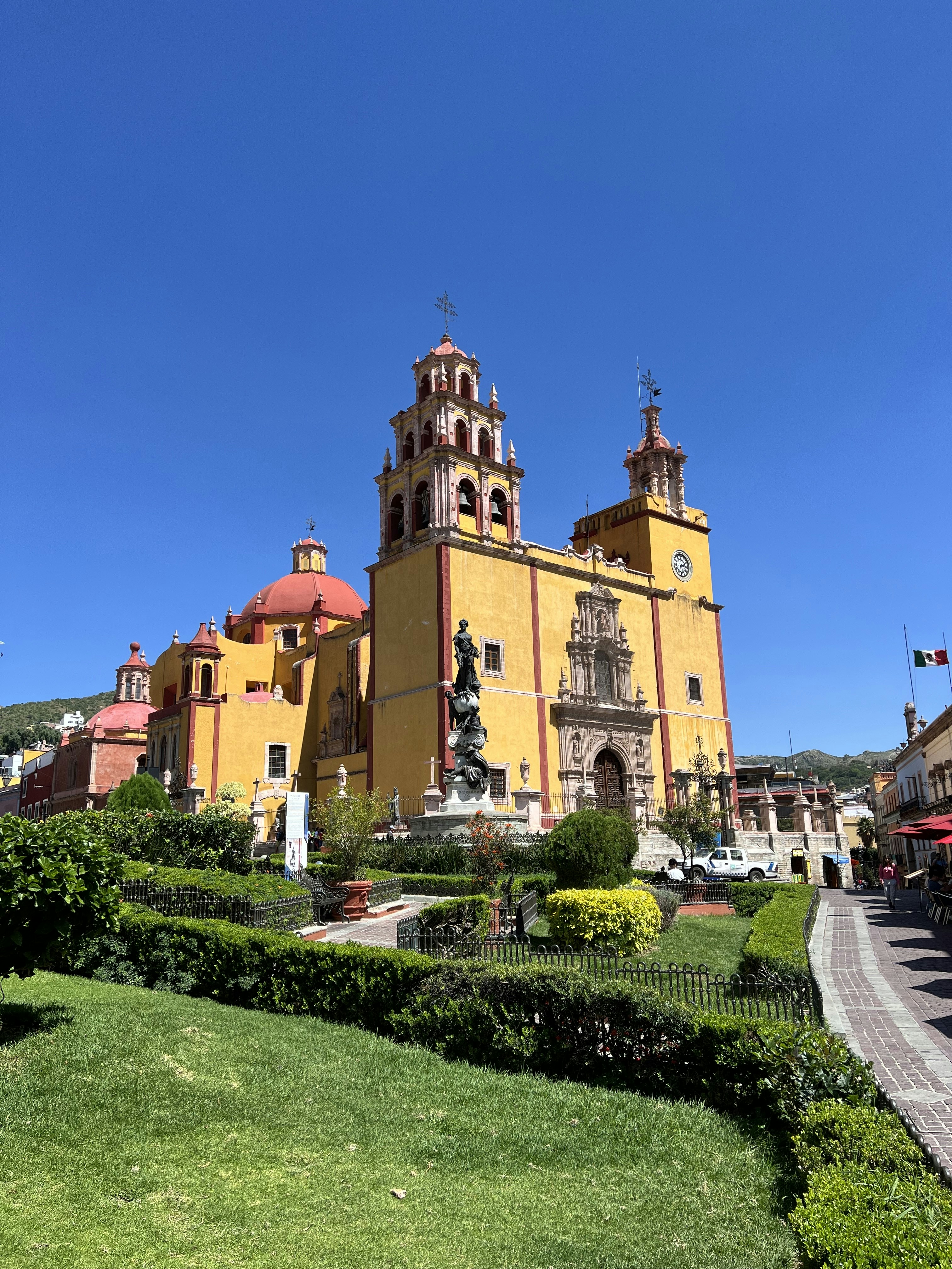 Tower of Traditional Church in Mexico · Free Stock Photo, image size:3000x4000