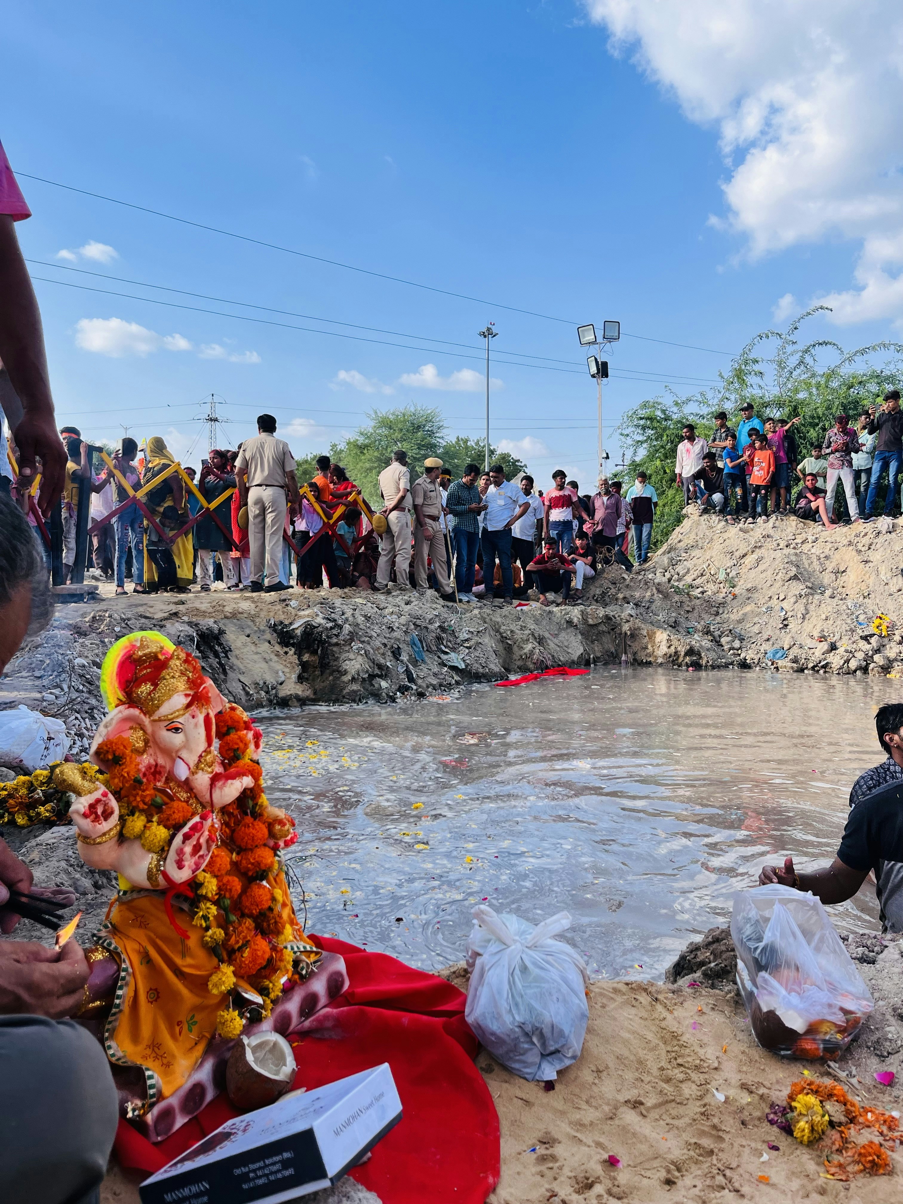 AI-Powered Ganesh Chaturthi 2030 in Airoli: Dynamic Visarjan Crowd Management