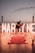 A romantic proposal setting by the sea during sunset. Large illuminated letters spelling 'Marry Me' create a backdrop, surrounded by scattered rose petals and candles on a wooden floor. A couple is captured in a dance pose, adding to the intimate atmosphere.