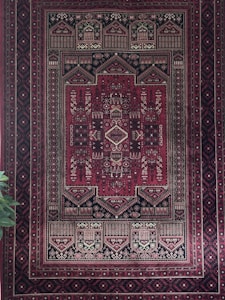 Blue Floral Rug
